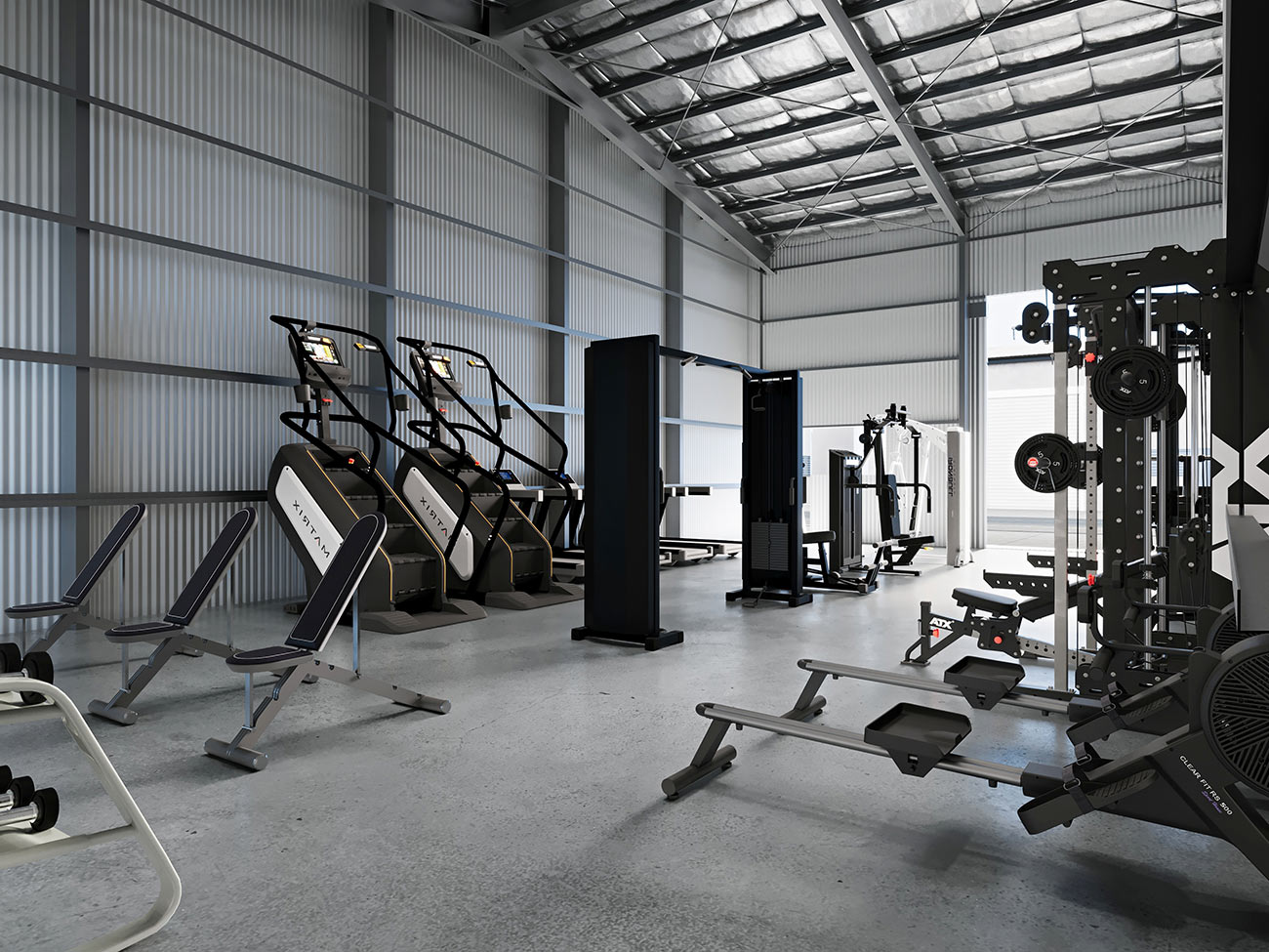S41777 12 Industrial Close, Westdale Nsw 2340 (interiors) View 2 Unit 46 Gym